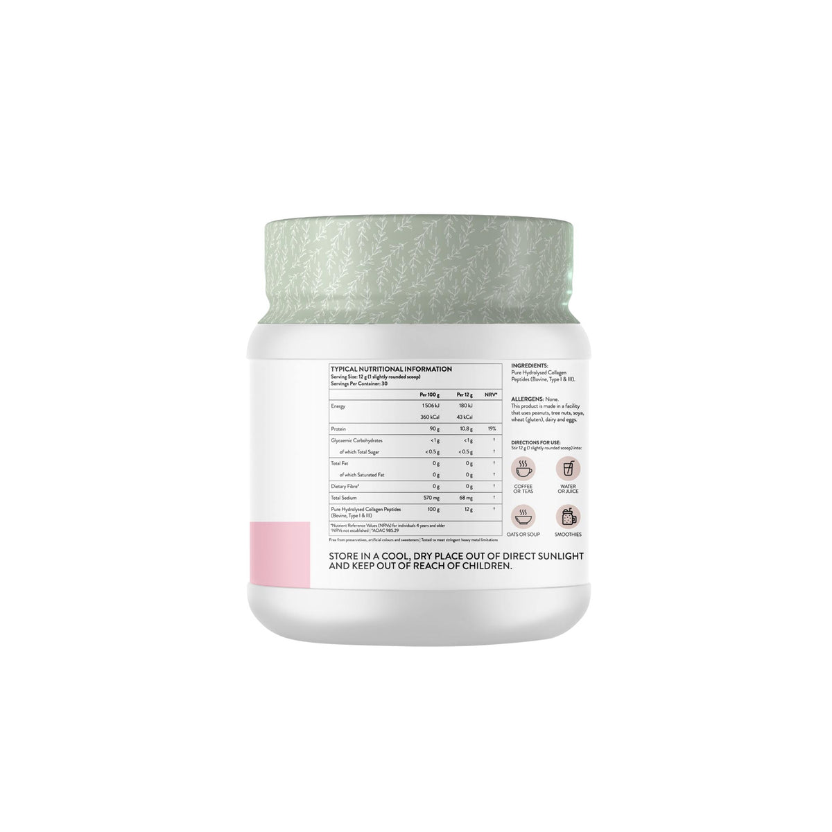 Beauty Gen Naked Collagen 360g