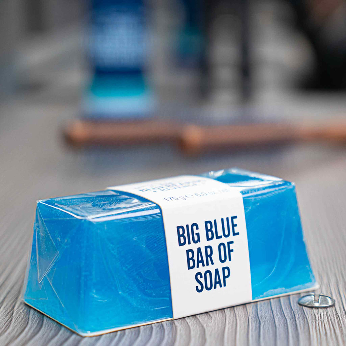 Bluebeards Revenge Big Blue Bar Of Soap 175g