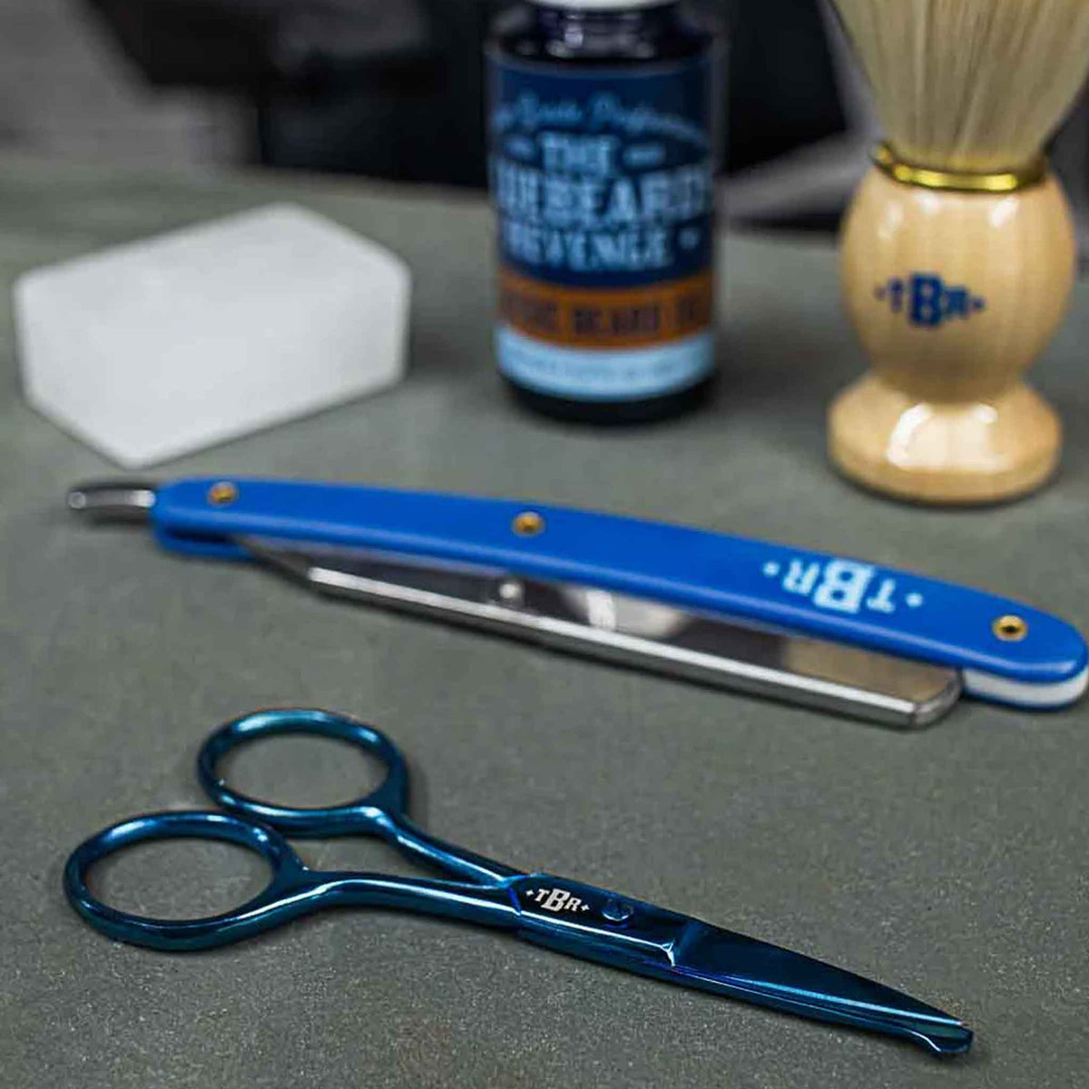 Bluebeards Revenge Moustache Scissors