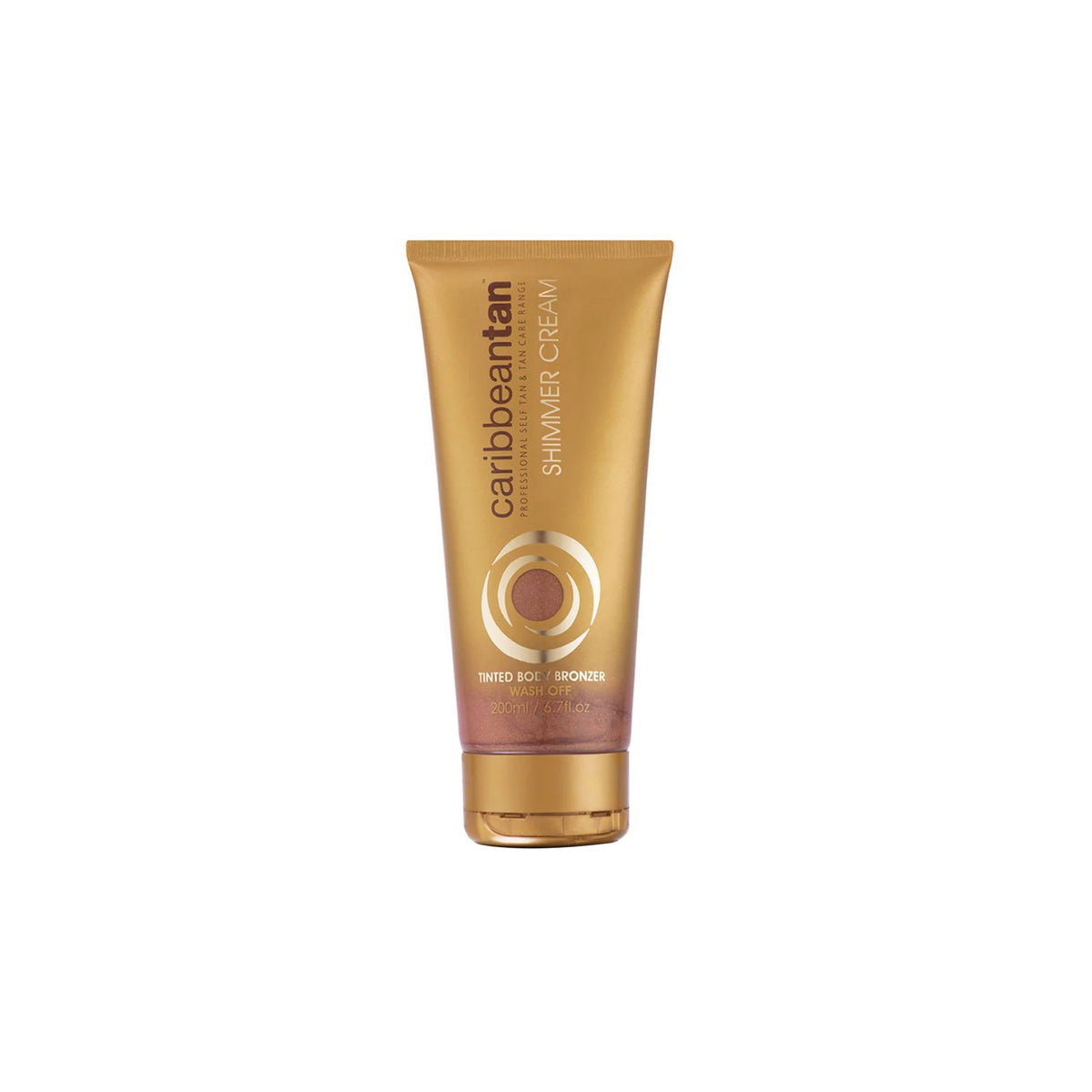 Caribbeantan Tinted Body Bronzer Shimmer Cream 200ml