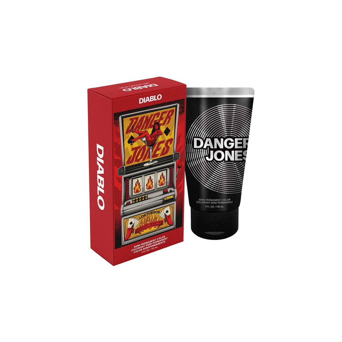 Danger Jones Semi-Permanent Color Diablo Red 118ml