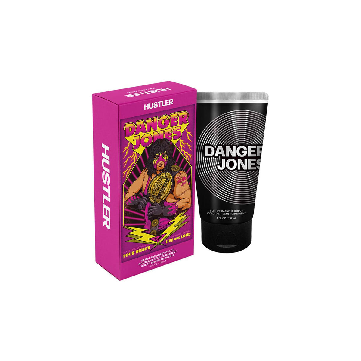 Danger Jones Semi-Permanent Color Hustler Pink 118ml