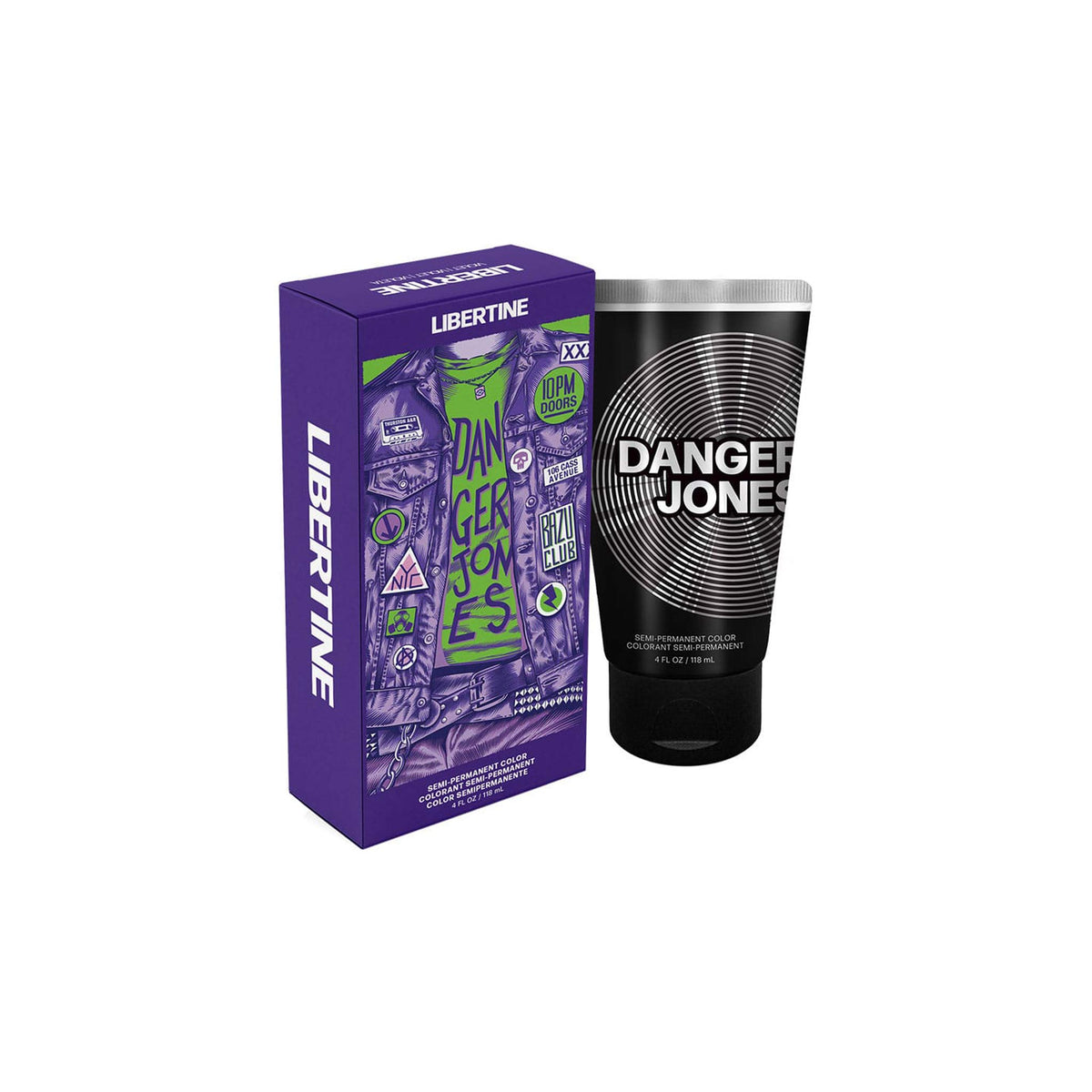 Danger Jones Semi-Permanent Color Libertine Violet 118ml