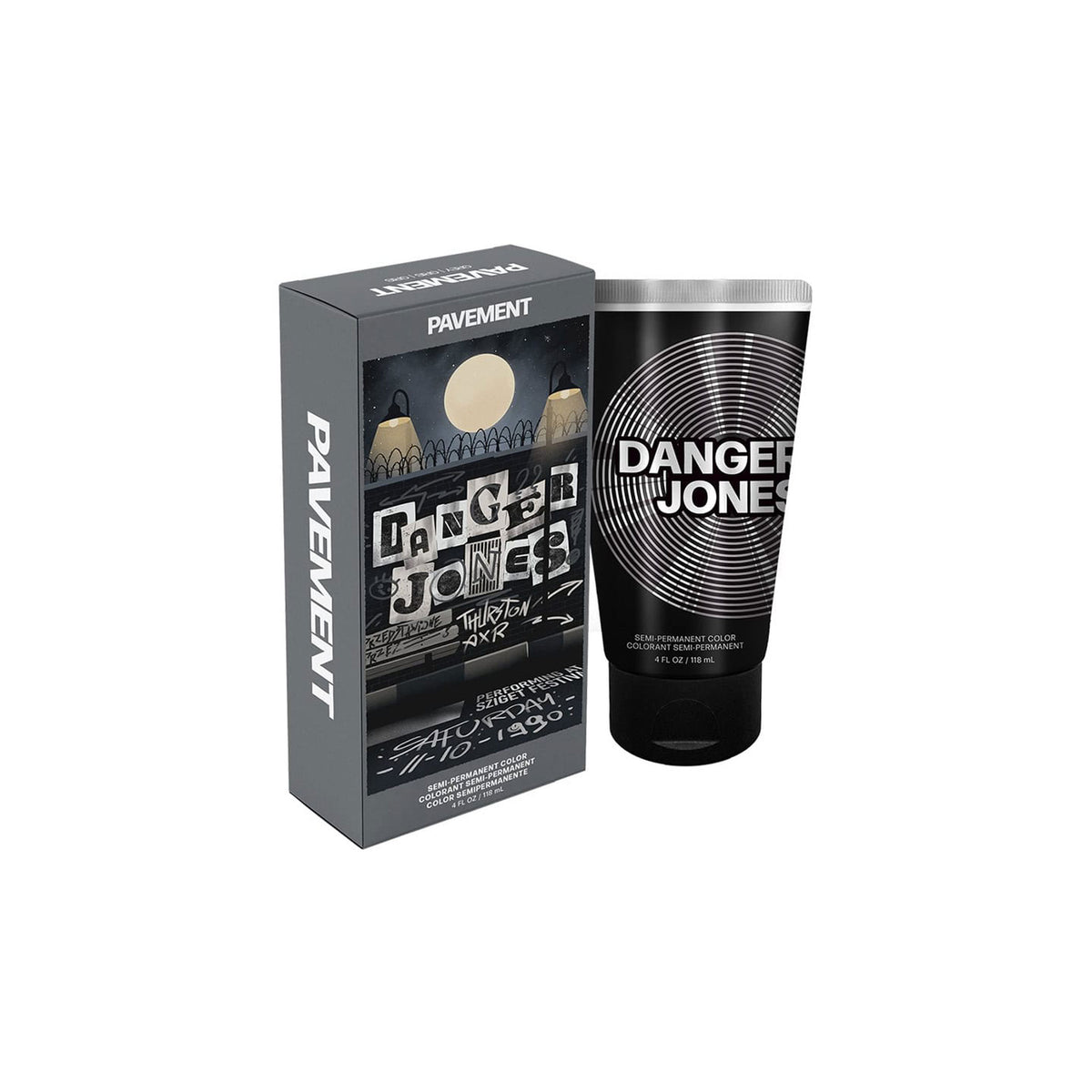 Danger Jones Semi-Permanent Color Pavement Grey 118ml