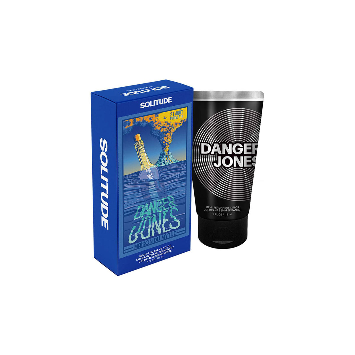 Danger Jones Semi-Permanent Color Solitude Blue 118ml