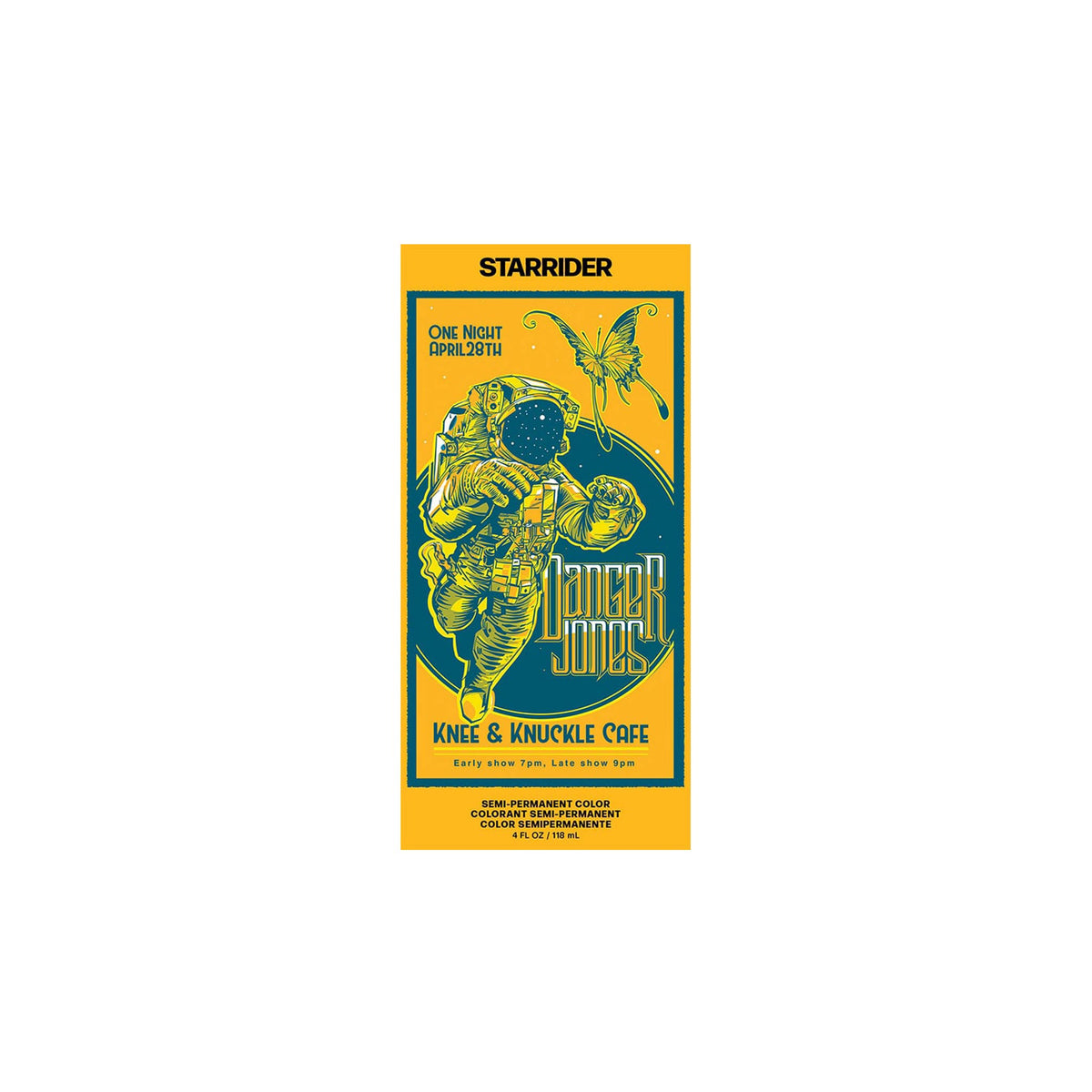 Danger Jones Semi-Permanent Color Starrider Yellow 118ml