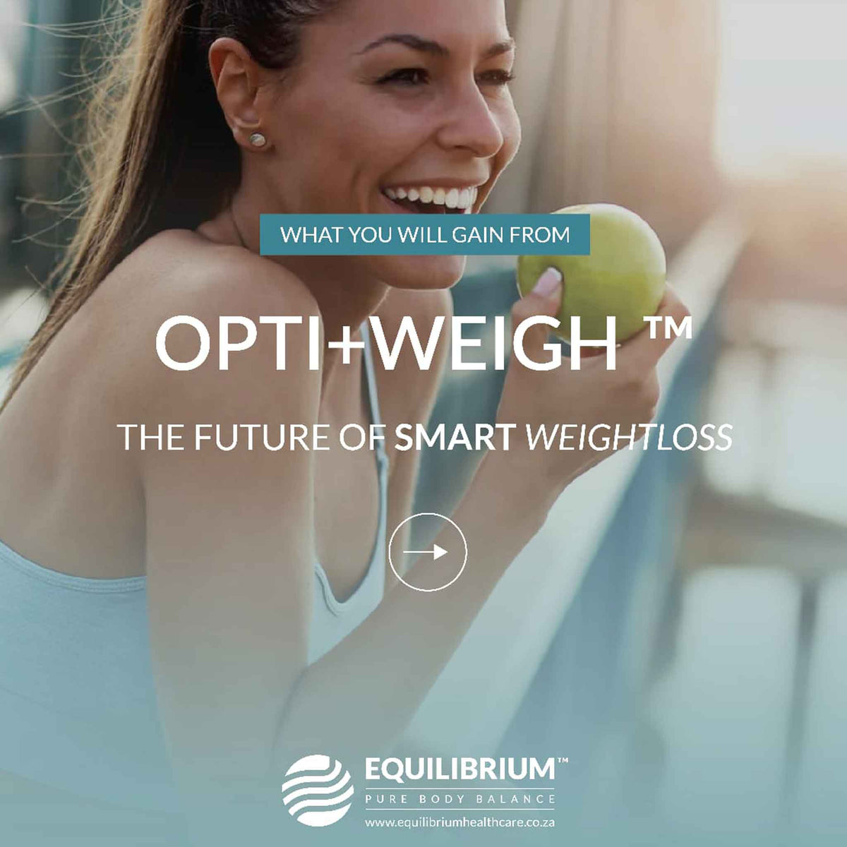 Equilibrium OPTI+WEIGH Weight Loss Supplement 120&#39;s