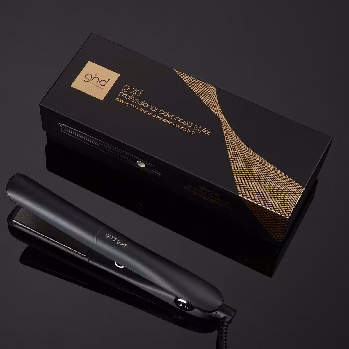 ghd Gold Professional Hair Straightener Black