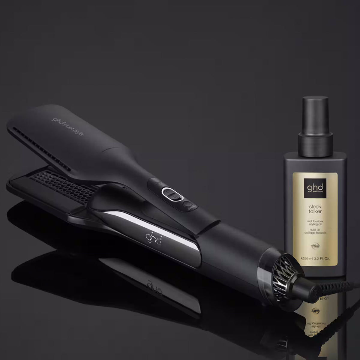 ghd Sleek Talker Wet to Sleek Styling Oil 95ml