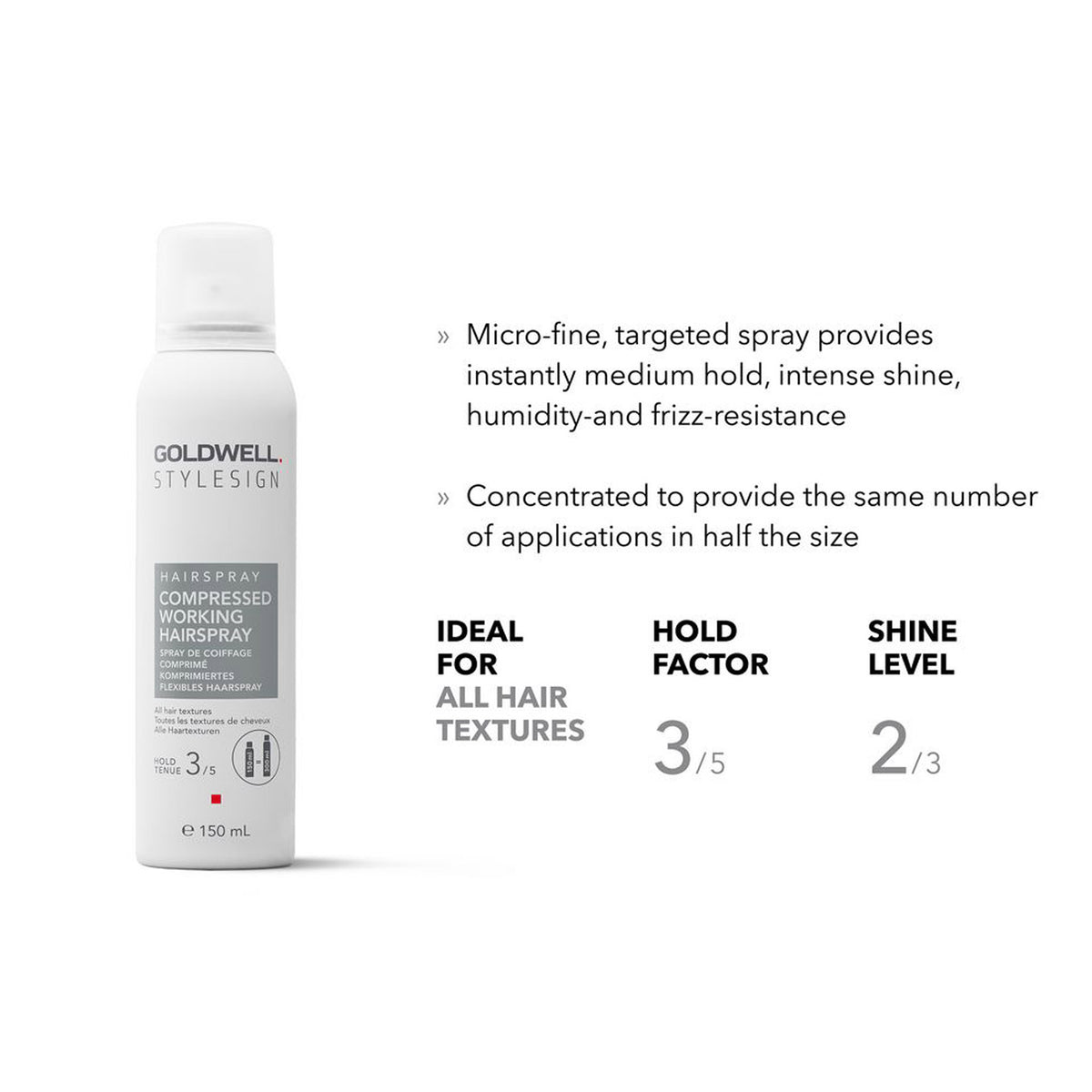 Goldwell StyleSign Compressed Working Hairspray 150ml