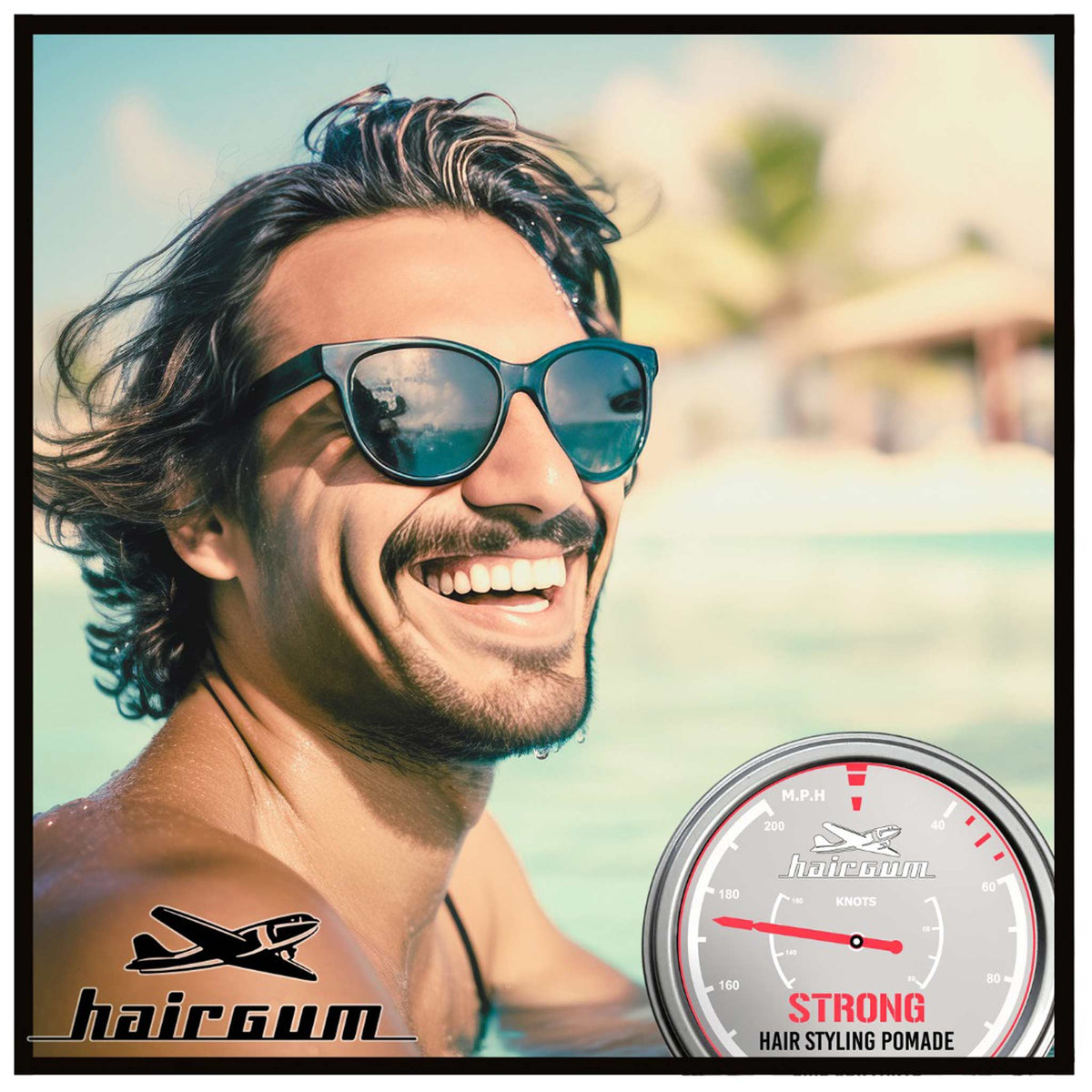 Hairgum Strong Hair Styling Pomade 100g