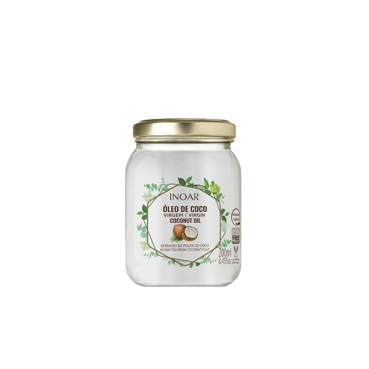 INOAR Virgin Coconut Oil 200ml