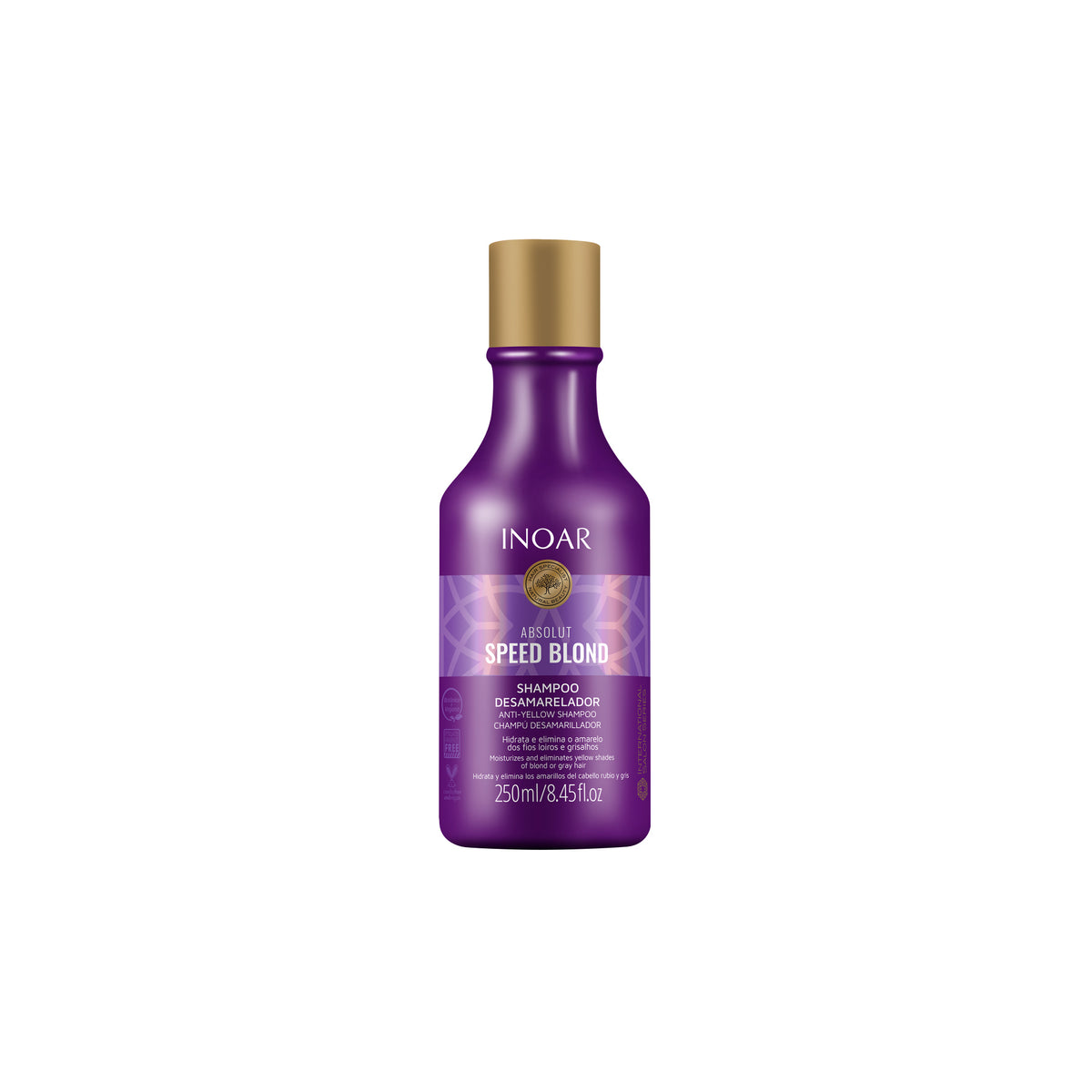 INOAR Speed Blond Shampoo 250ml