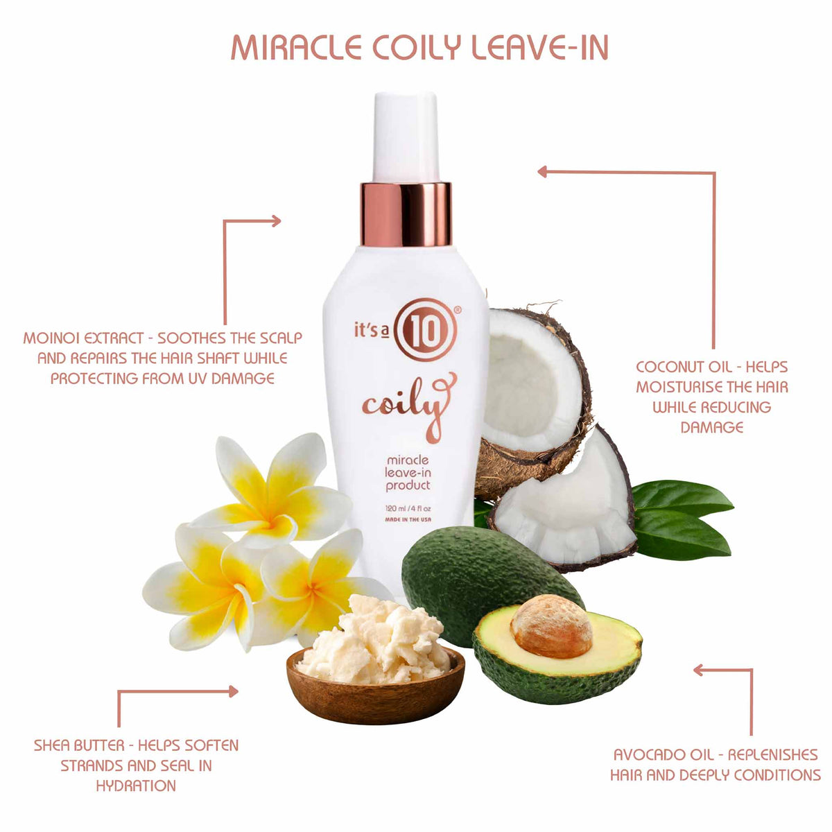 It&#39;s a 10 Coily Miracle Leave In 120ml