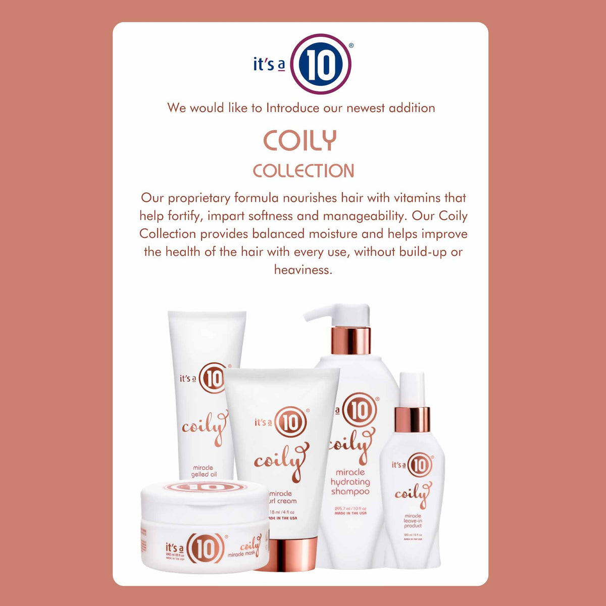 It&#39;s a 10 Miracle Coily Hair Mask 240ml