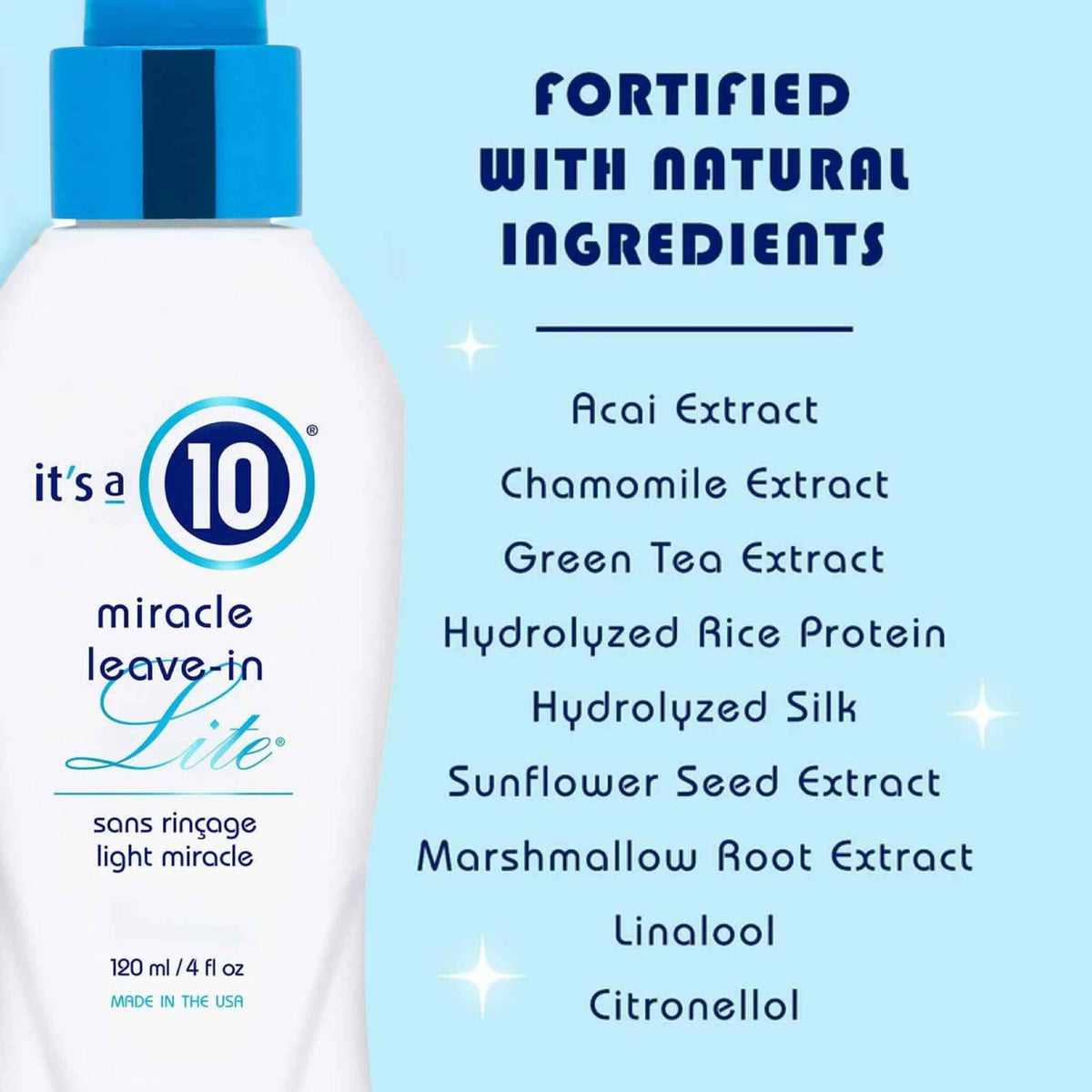 It&#39;s a 10 Miracle Leave In Lite 120ml