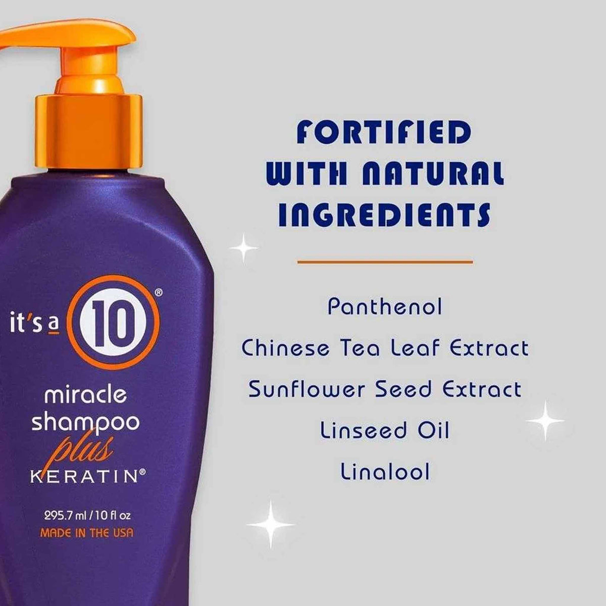 It&#39;s a 10 Miracle Moisture Shampoo Plus Keratin 295ml