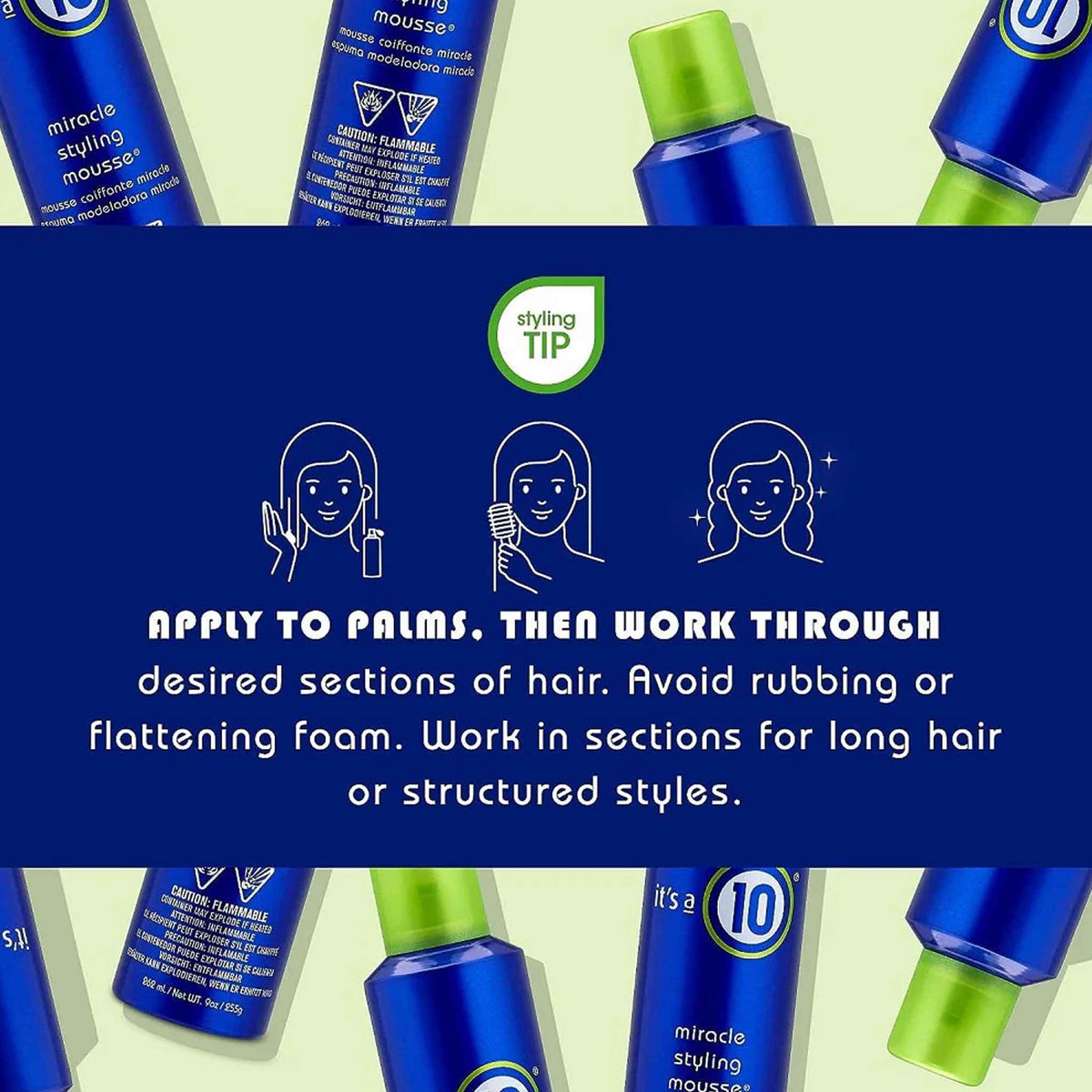 It&#39;s a 10 Miracle Styling Mousse 262ml