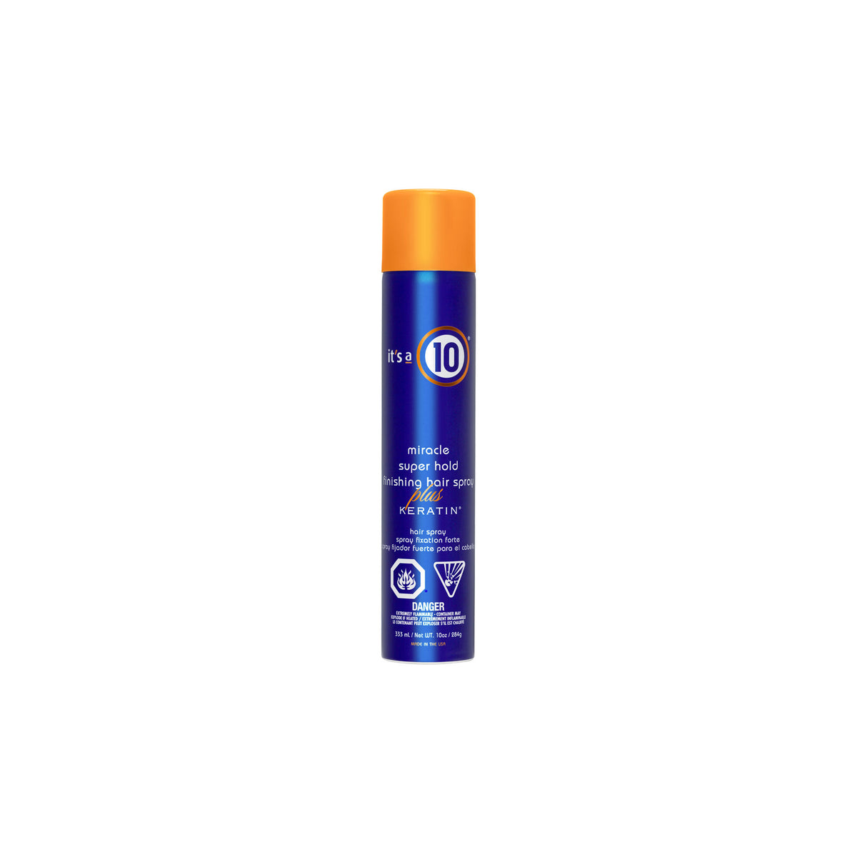 It&#39;s a 10 Miracle Super Hold Finishing Spray Plus Keratin 334ml