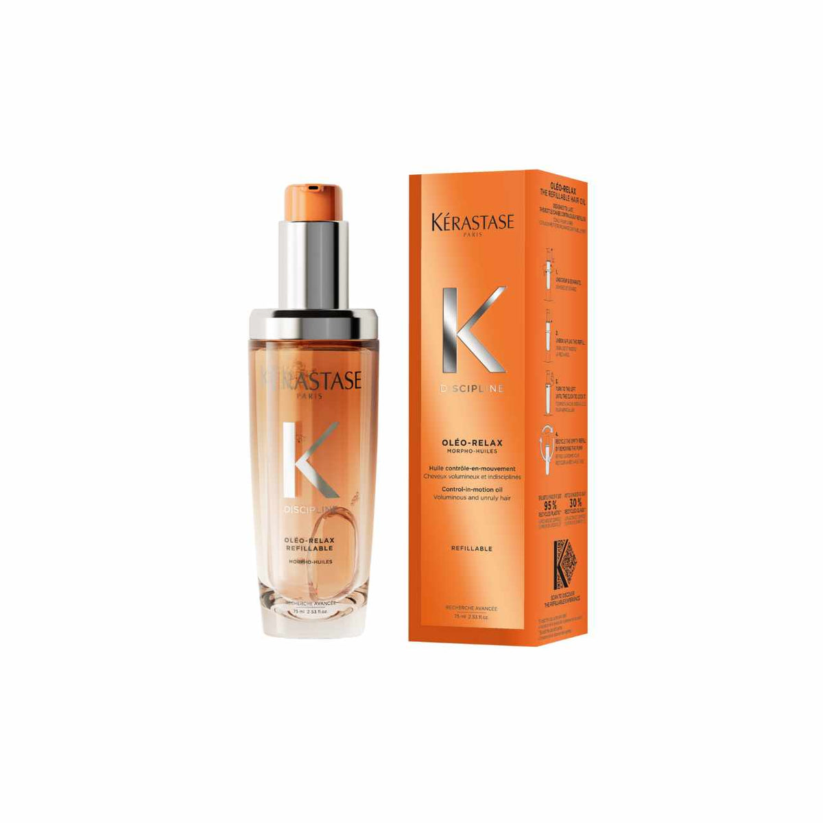 Kérastase Discipline Oleo-Relax Anti-Frizz Hair Oil 75ml