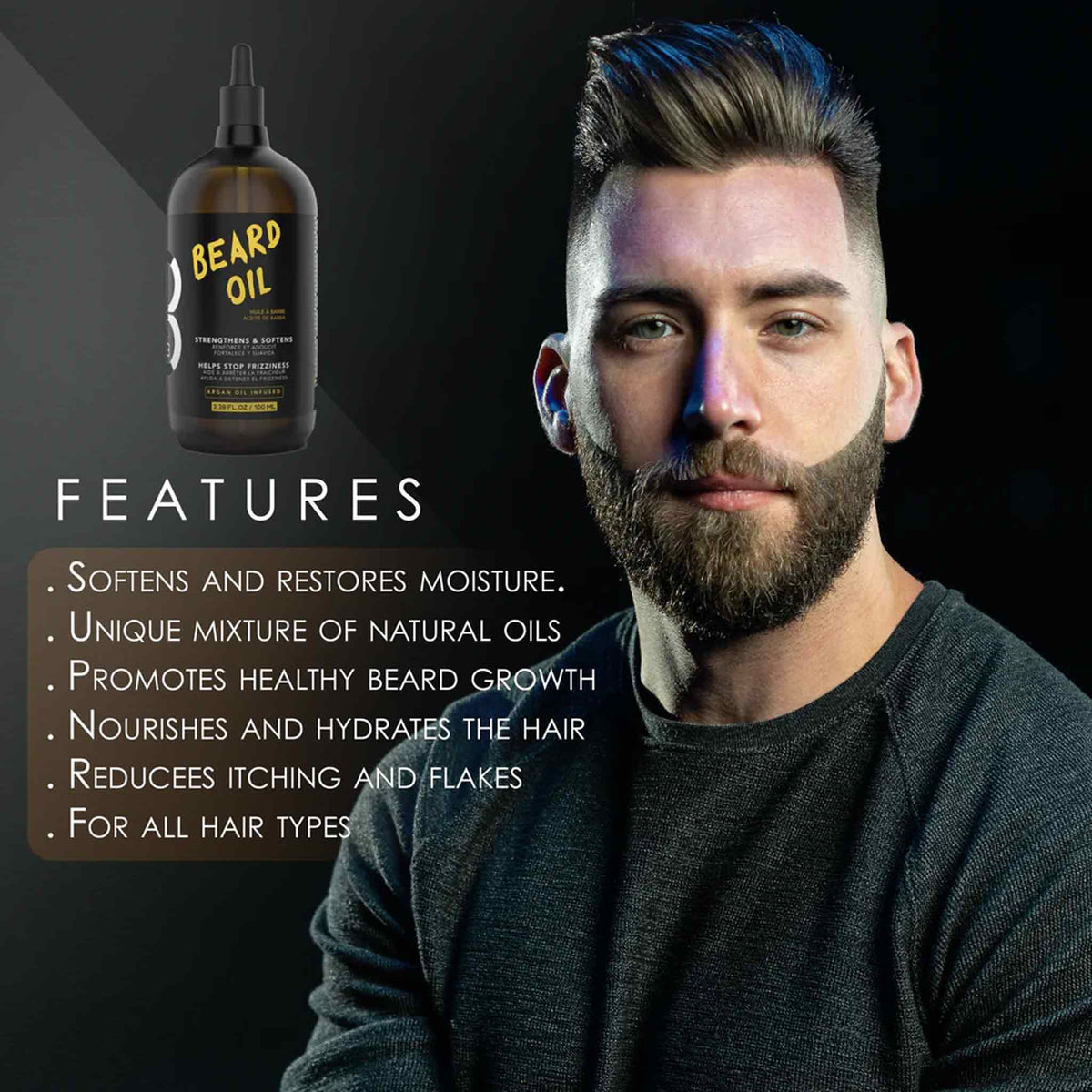 L3VEL3 Beard Oil 100ml