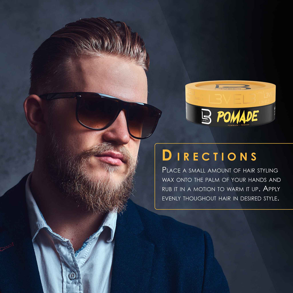 L3VEL3 Styling Pomade 150ml