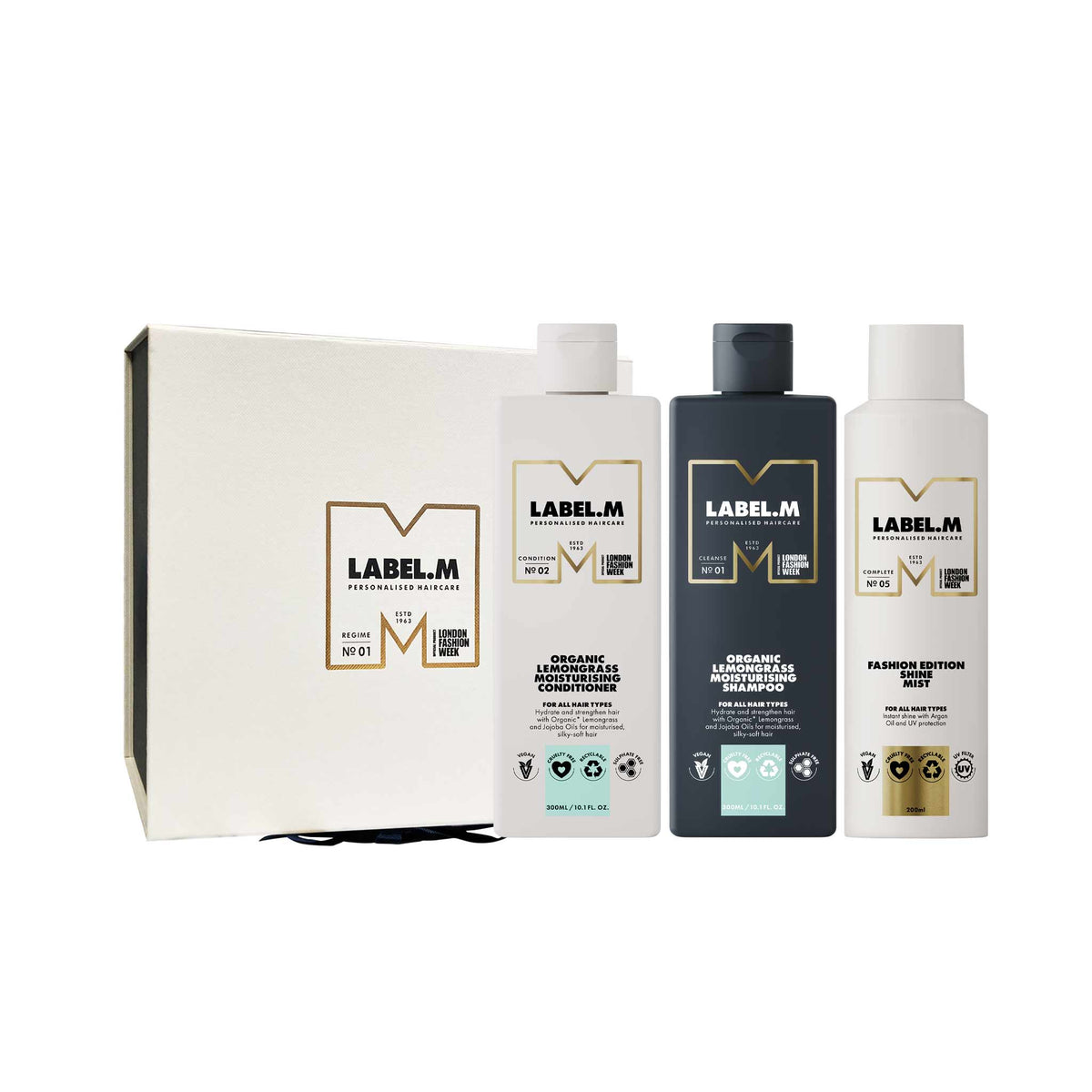 Label.M Organic Lemongrass Holiday Gift Set