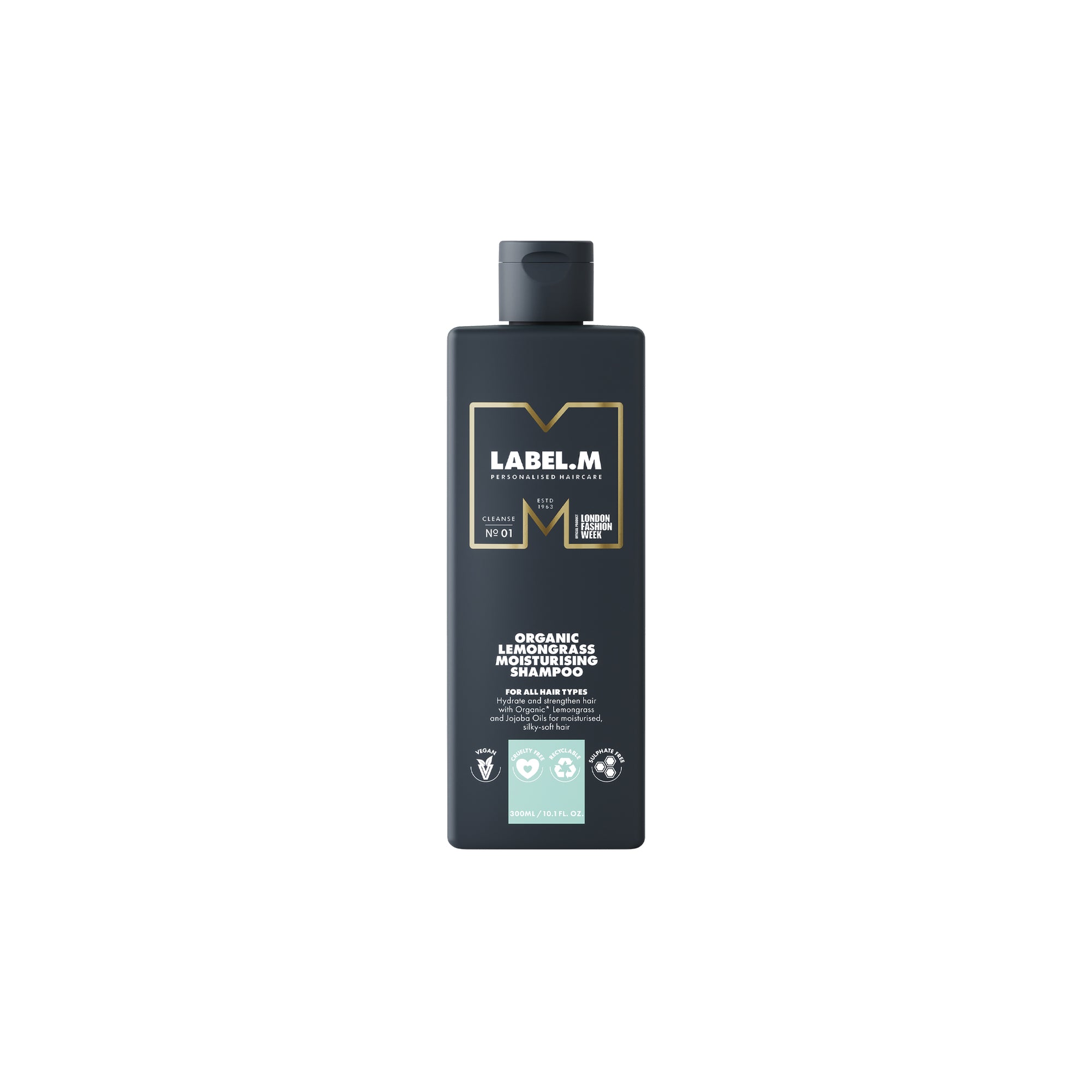 Label.M Lemongrass Organic Moisturising Shampoo 300ml