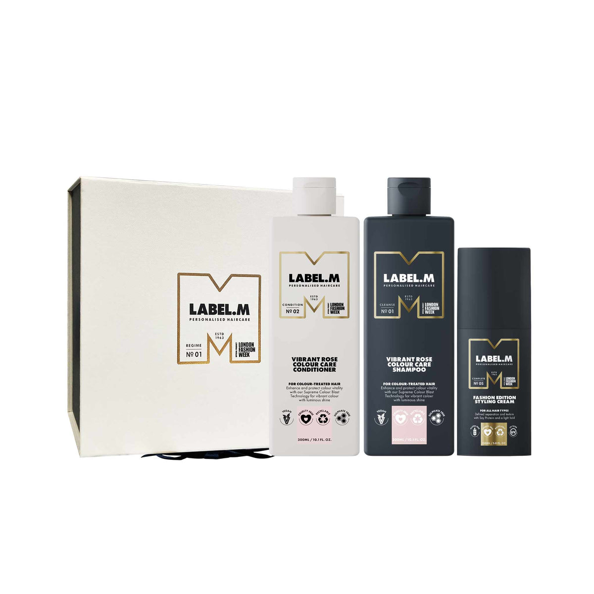 Label.M Vibrant Rose Colour Care Holiday Gift Set