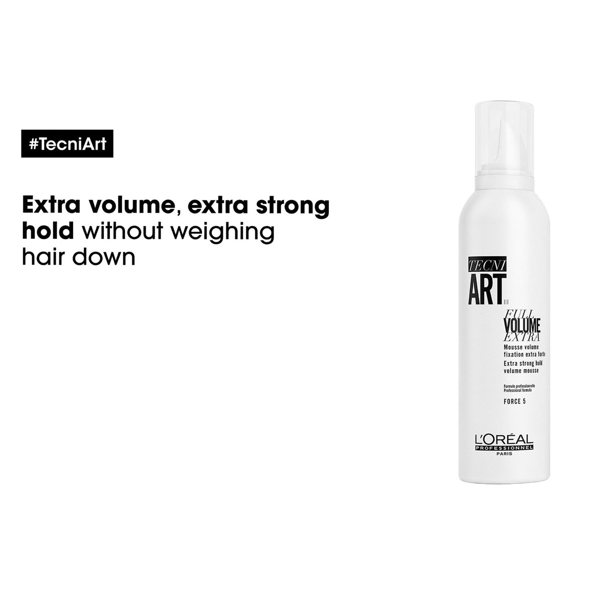 L&#39;Oreal Professionnel Tecni Art Full Volume Extra Mousse 250ml