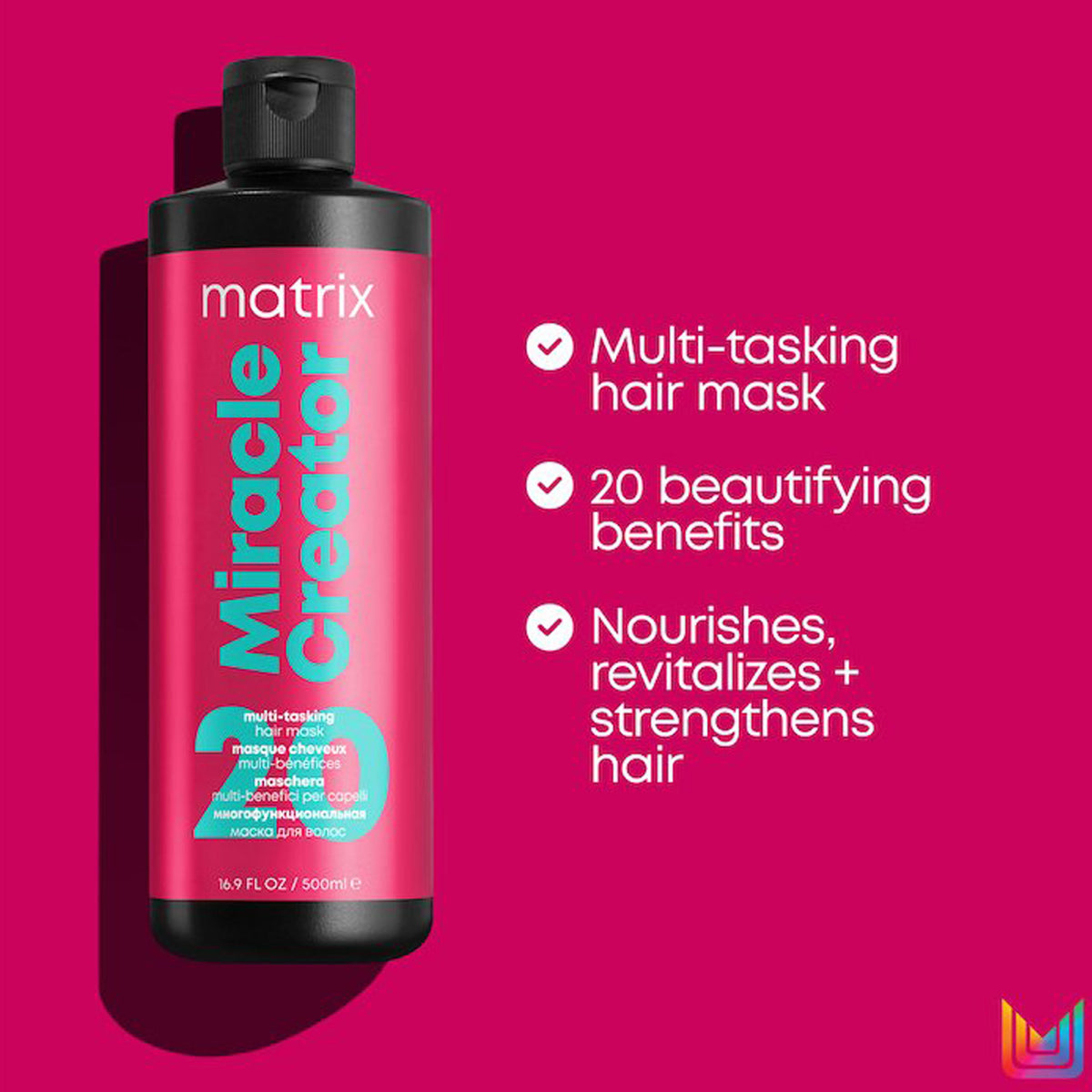 Matrix Miracle Creator Multi-Tasking Hair Mask 500ml