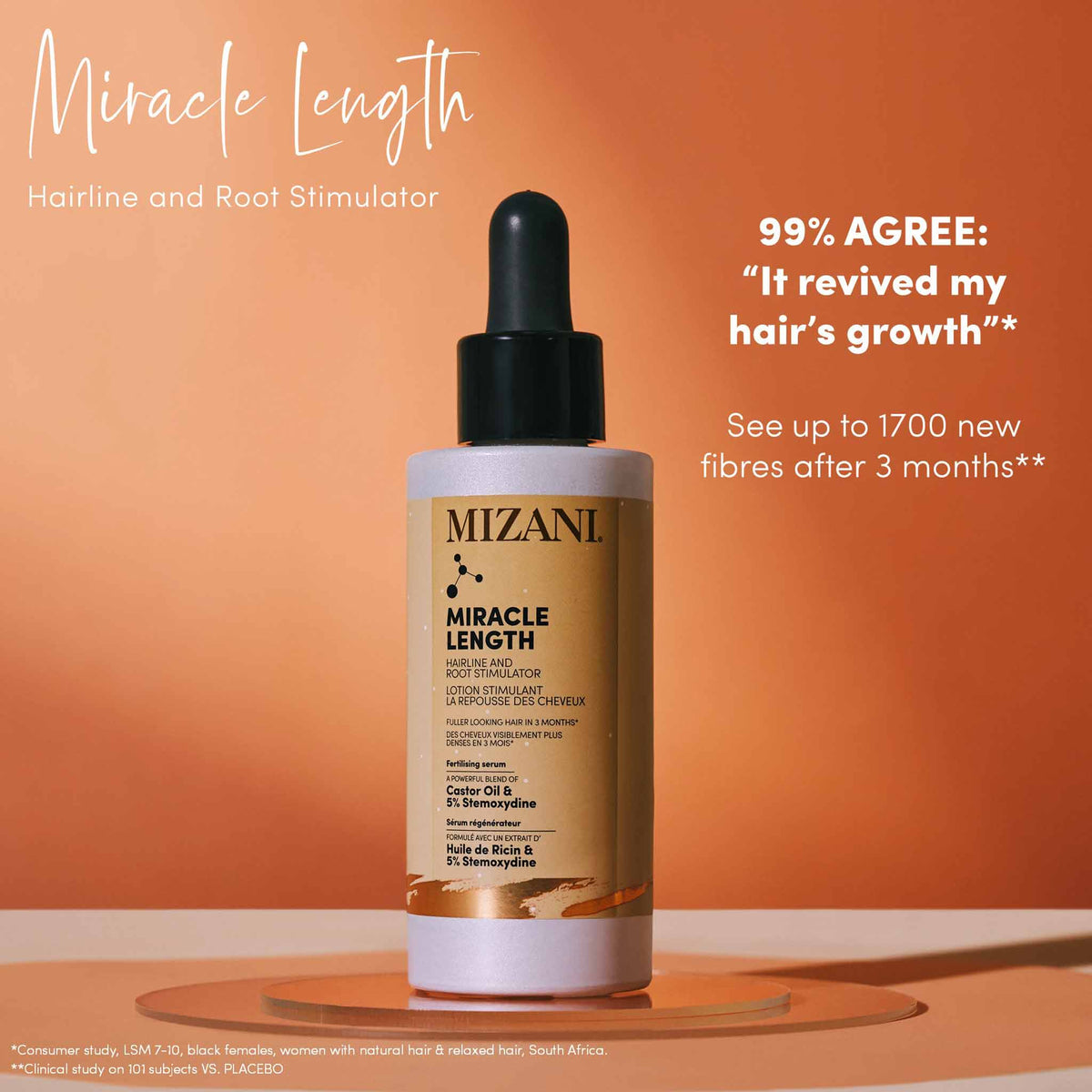 Mizani 25 Miracle Length Serum 90ml