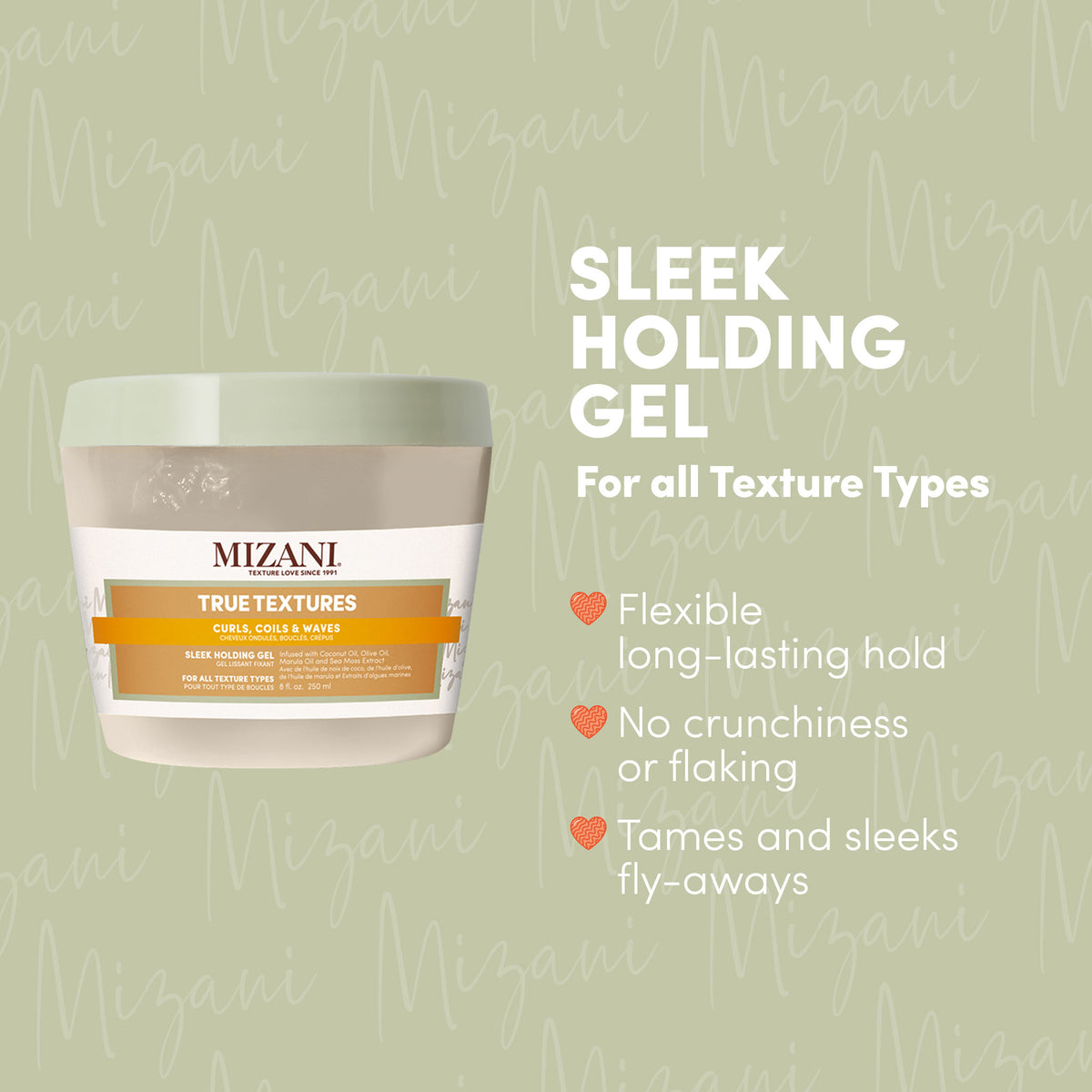 Mizani True Textures Sleek Holding Gel 250ml