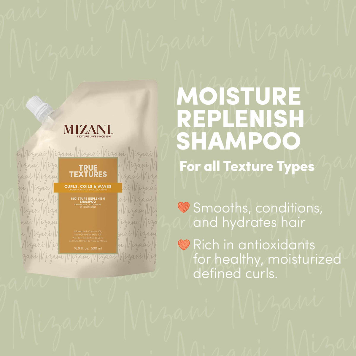 Mizani True Textures Hydrating Shampoo 500ml