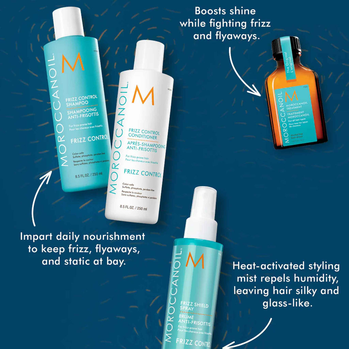 Moroccanoil Frizz Control Holiday Gift Set