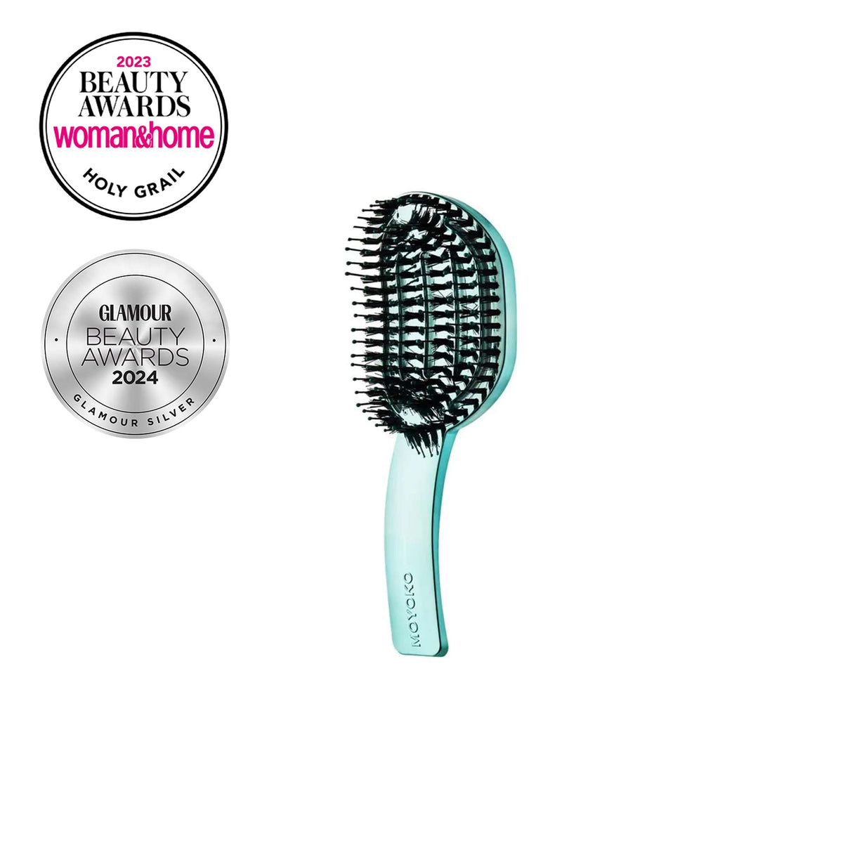 Mycro Keratin Moyoko Hailo Detangling Brush – Blue Chrome