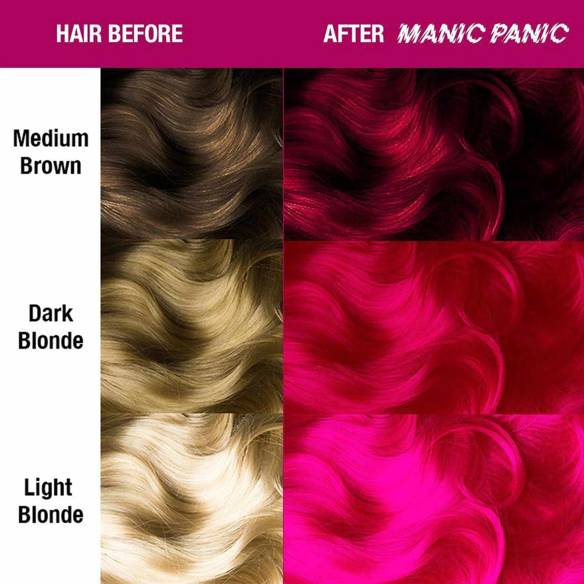 Manic Panic Amplified Hot Hot Pink 118ml