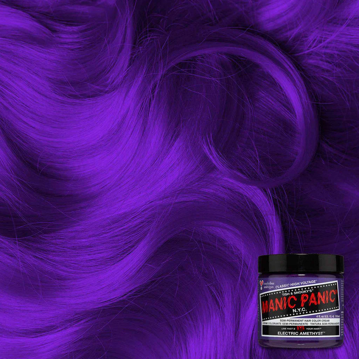 Manic Panic Color Cream Electric Amethyst 118ml