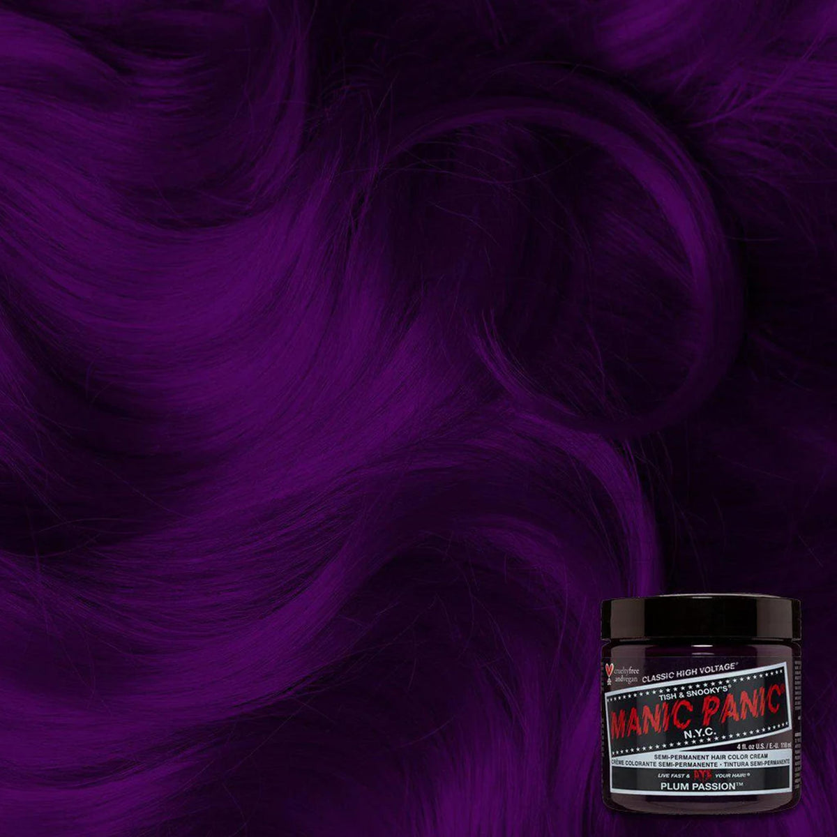 Manic Panic Color Cream Plum Passion 118ml