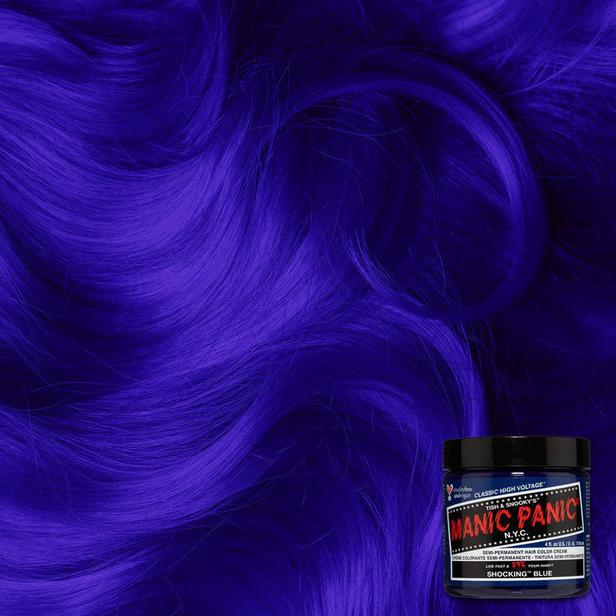 Manic Panic Color Cream Shocking Blue 118ml