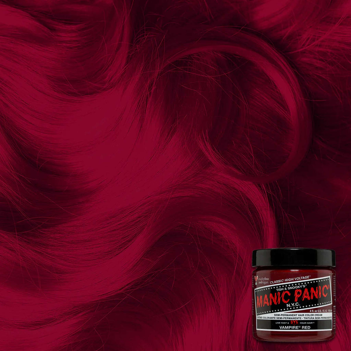 Manic Panic Color Cream Vampire Red 118ml