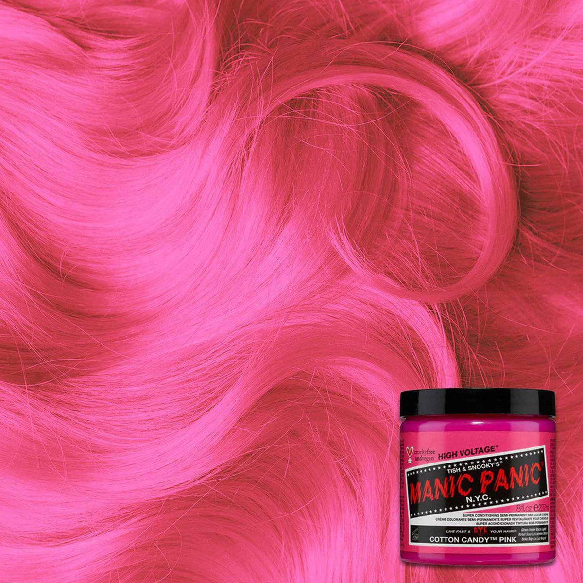 Manic Panic Glowtones Cotton Candy 118ml