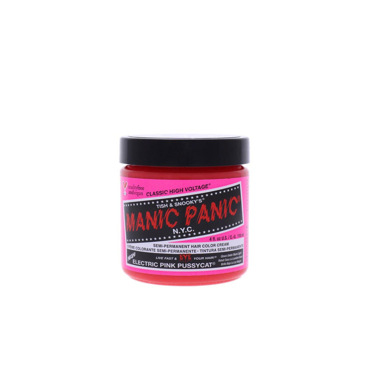 Manic Panic Glowtones Electric Pink Pussycat 118ml