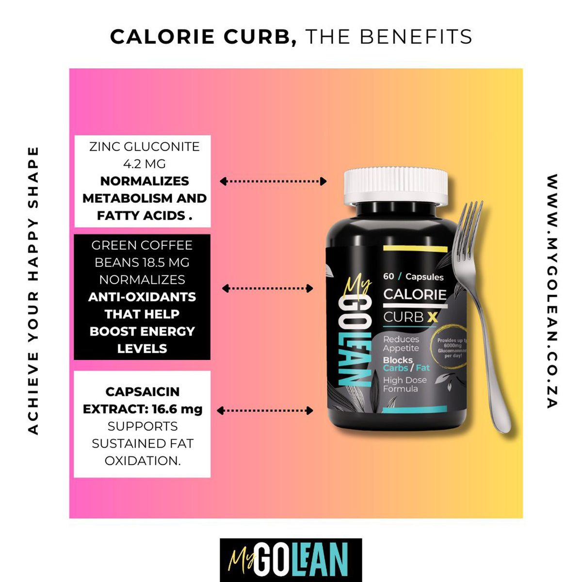 MyGoLean Calorie Curb 60 Caps