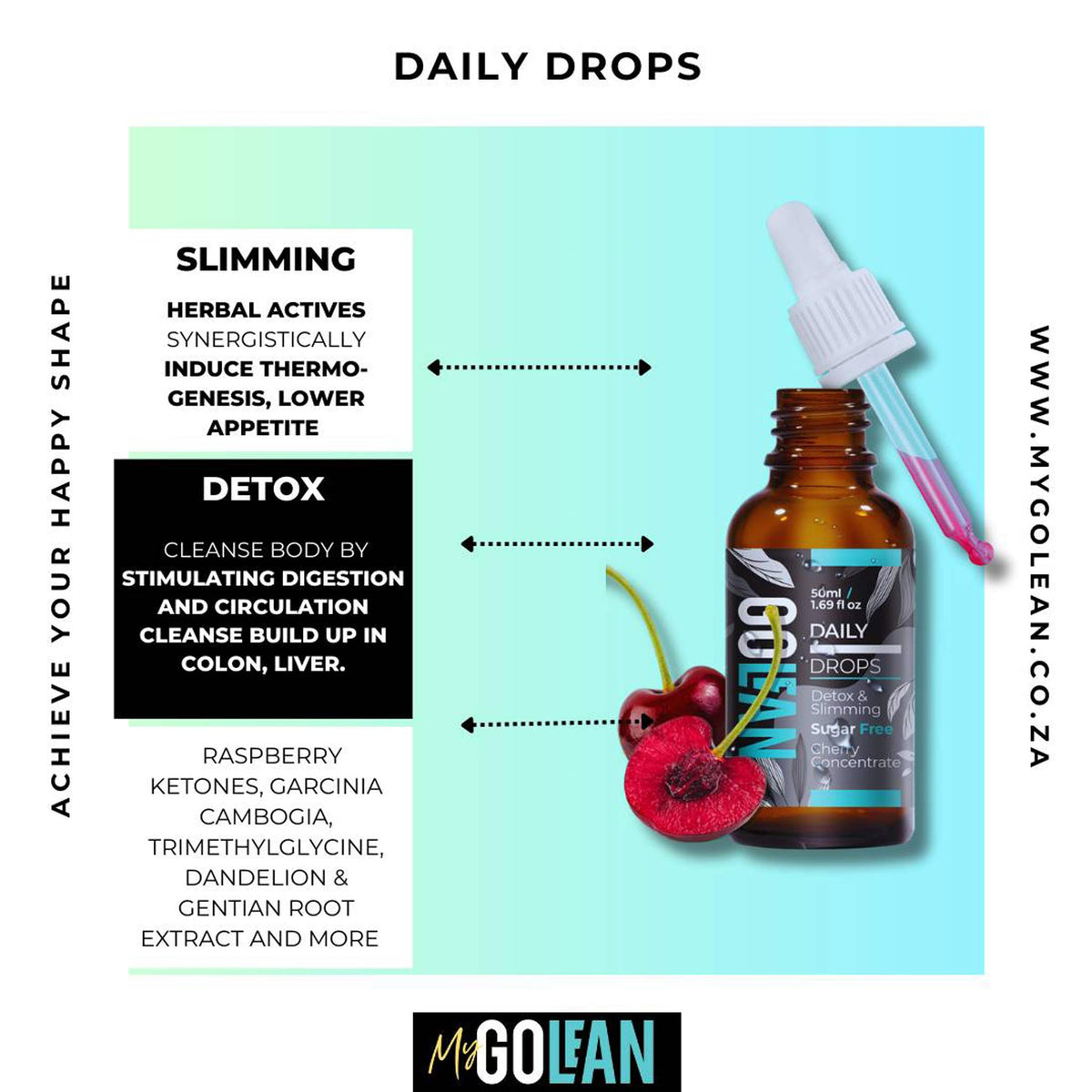 MyGoLean Daily Cherry Drops 50ml