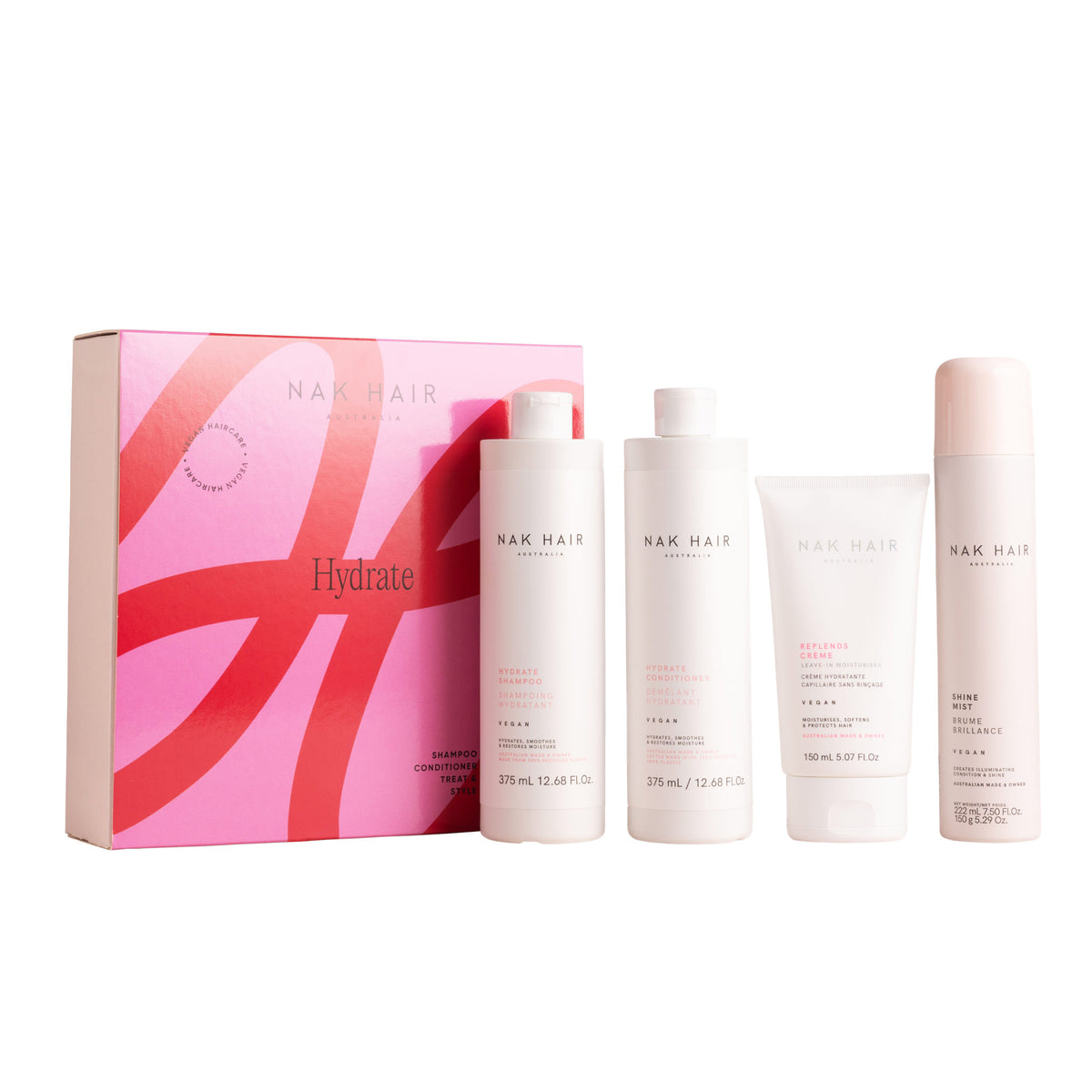 NAK Hydrate Quad Holiday Gift Set