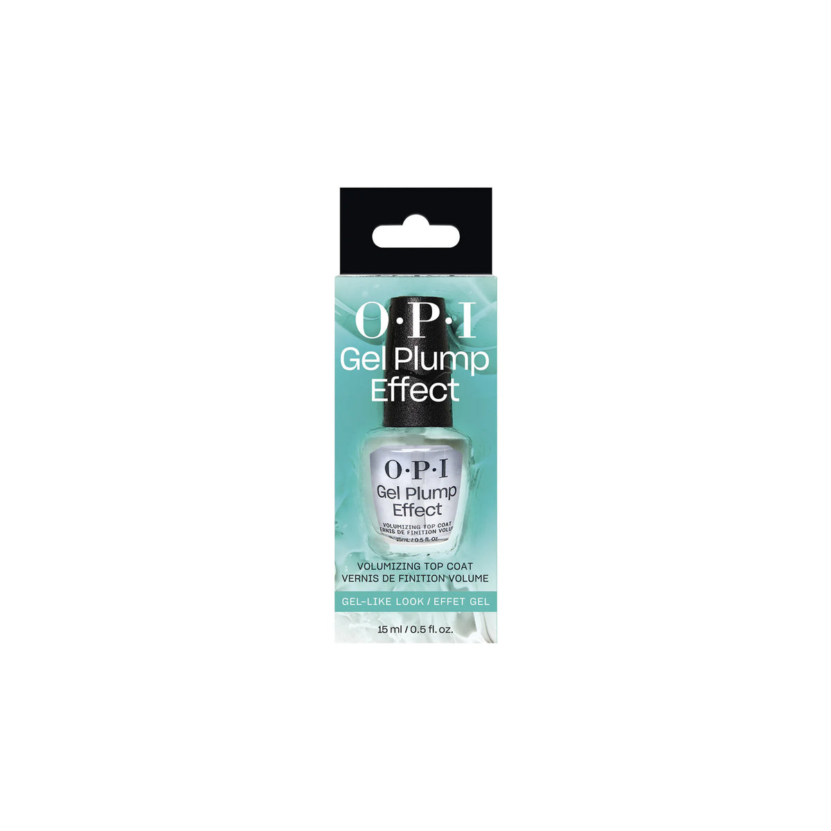 O.P.I Nail Lacquer - Gel Plump Effect Top Coat 15ml