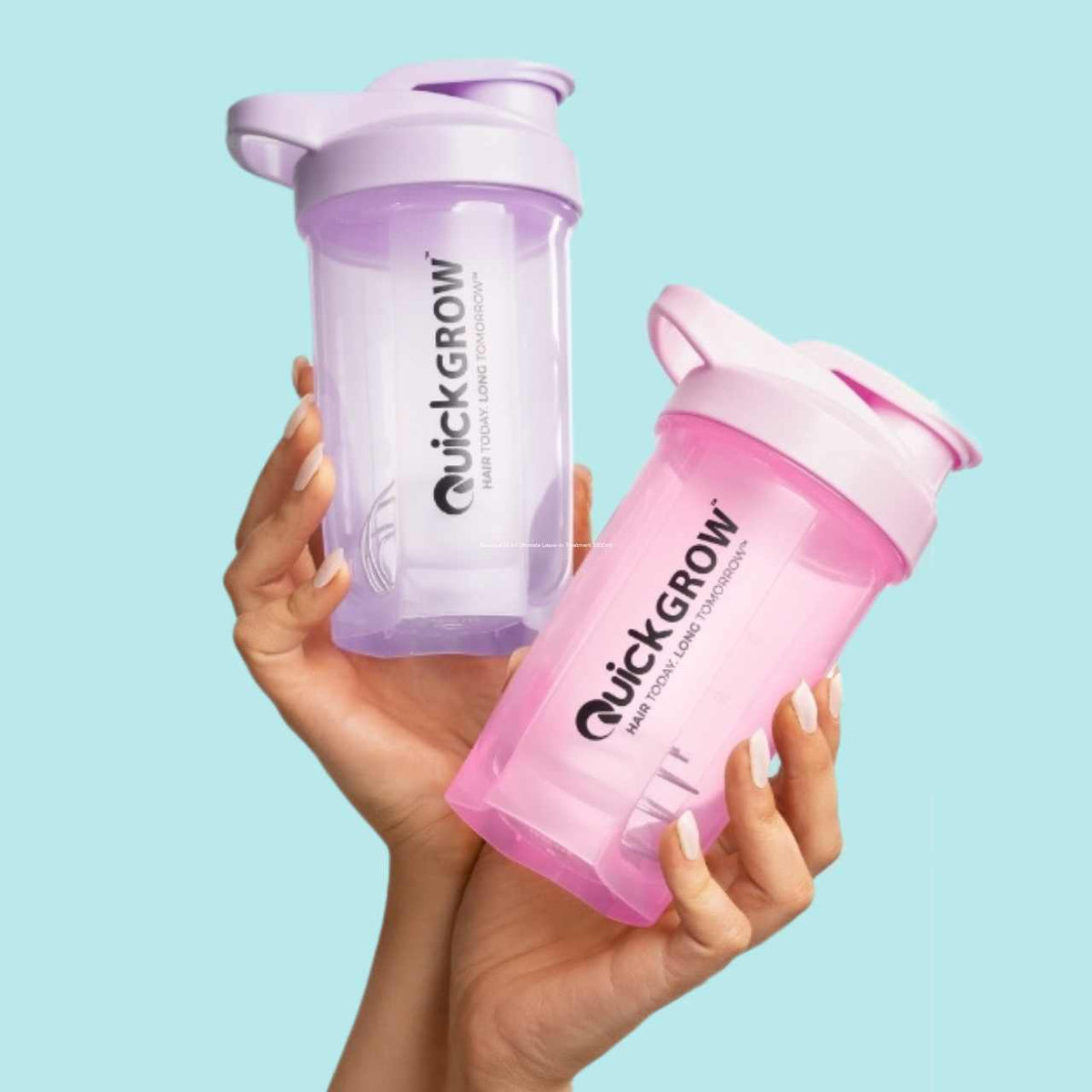 Quick Grow Shaker Bottle Pink 550ml