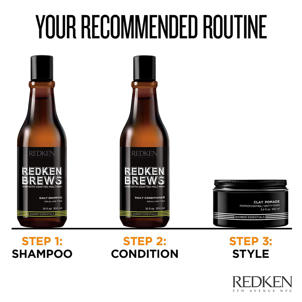 Redken Brews Clay Pomade 100ml