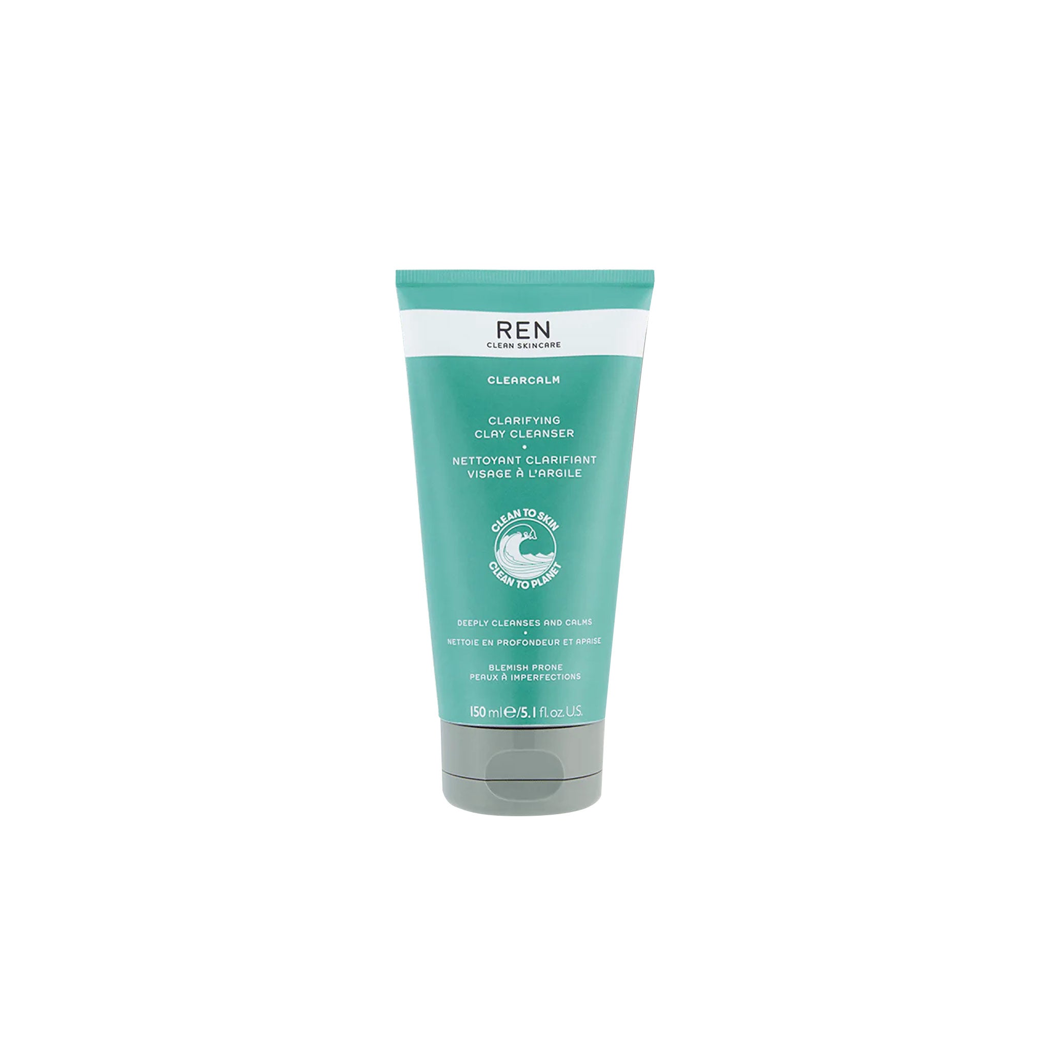 REN ClearCalm Clarifying Clay Cleanser 150ml